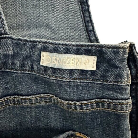 Levi’s | Denizen Blue Overall Shorts Women’s Size Small - Picture 7 of 11